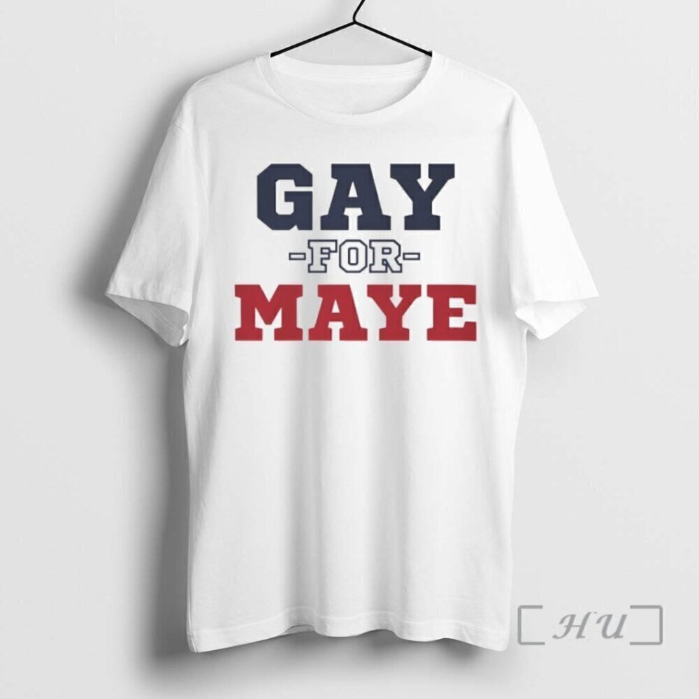 New Gay For Maye New England Patriots Premium T Shirt .